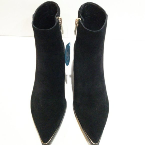 Kenneth Cole Roanne Suede Ankle Boots -5 - Picture 4 of 5